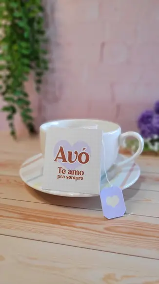 Caixa e Envelopes para Cha Dia do Avós