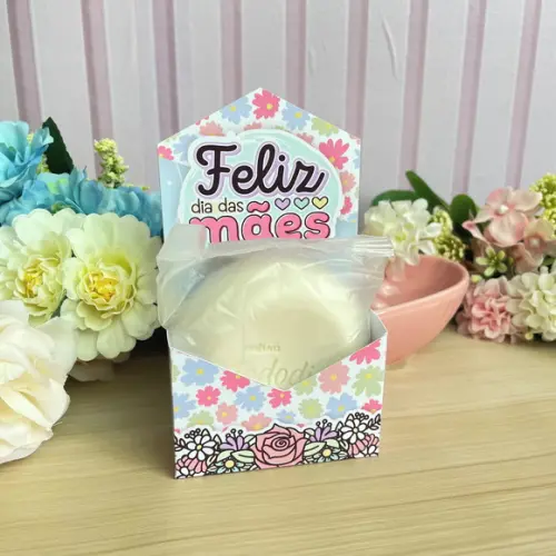 Caixa Envelope Sabonete Día das Mães