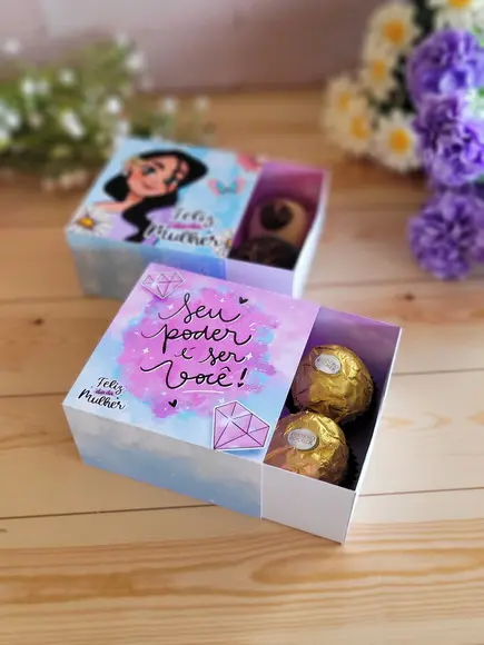 Caixa Gaveta Versátil para Dia da Mulher