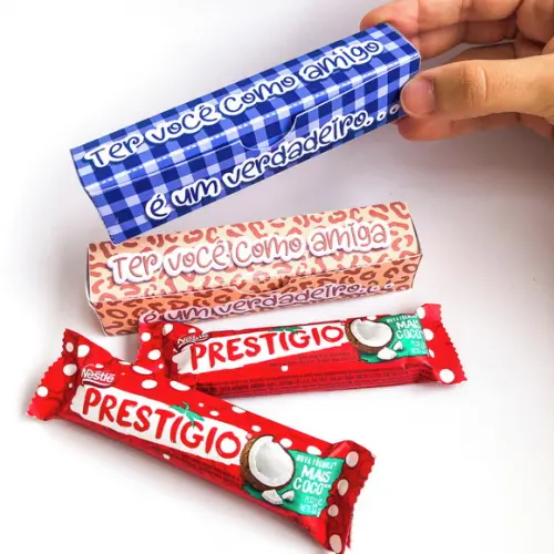 Caixa para Prestigio Dia da Amizade