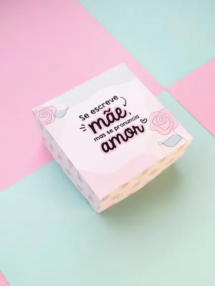 Caixa Versátil Sabonete Dia das Mães