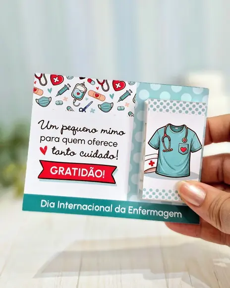 Cartão Versátil Internacional da Enfermagem