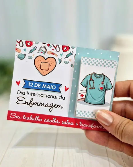 Cartão Versátil Internacional da Enfermagem