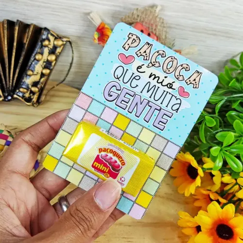 Cartaõ de Bandeira para Festa Junina
