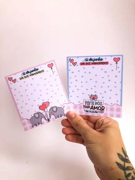 Cartão e Balinha Dia dos Namorados