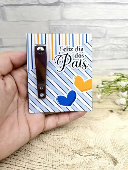 Cartão para Cortador de Unha Dia dos Pais