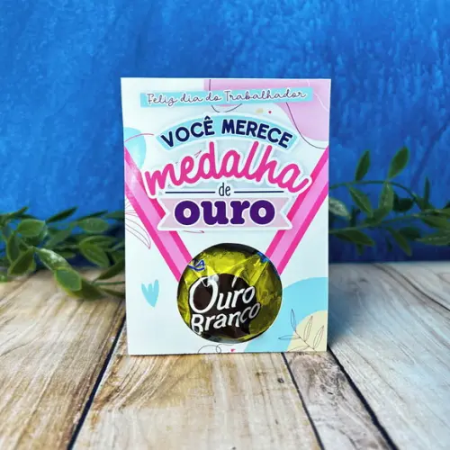 Cartão pra Bombom Dia do Trabalhador