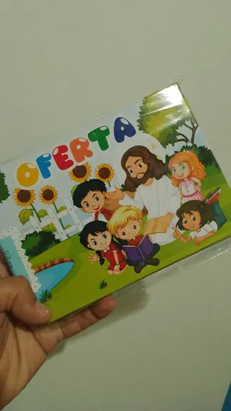 Envelope para Ofertas, Missões, Culto das Crianças