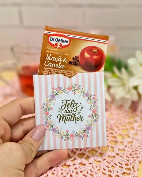 Envelope para Chá Dia da Mulher