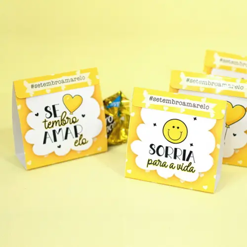 Porta Bombom Setembro Amarelo