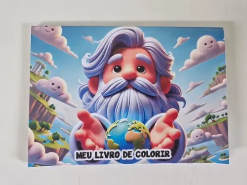 Revistinha Colorir Desenhos da Biblia: a Criação