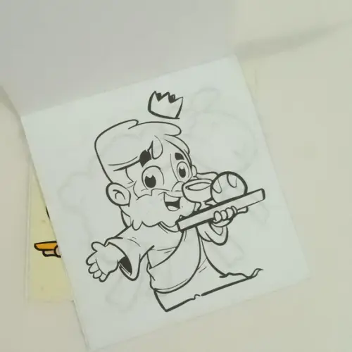 Revistinha Colorir Desenhos Jesus na Páscoa