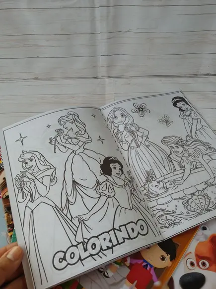 Revistinha para Colorir Personalizada Todas as Temáticas