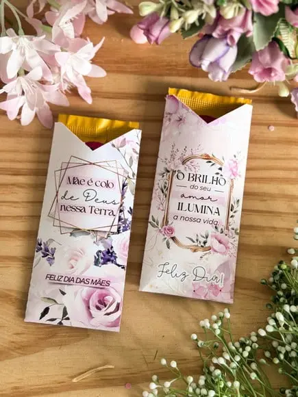 Envelope para Café Solúvel Dia das Mães