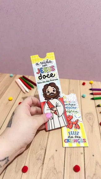 Saquinho Envelope para Fini Jesus e crianças