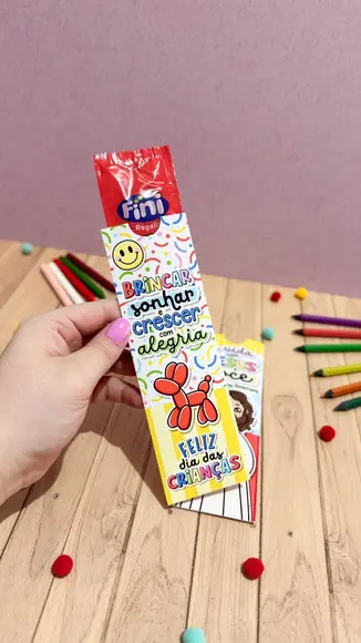 Saquinho Envelope para Fini Jesus e crianças