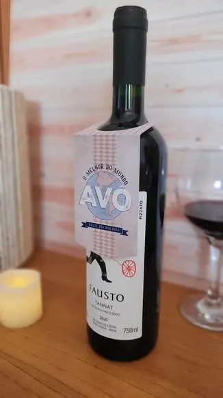 Tag Cartão para Garrafa de Vinho Dia dos Pais