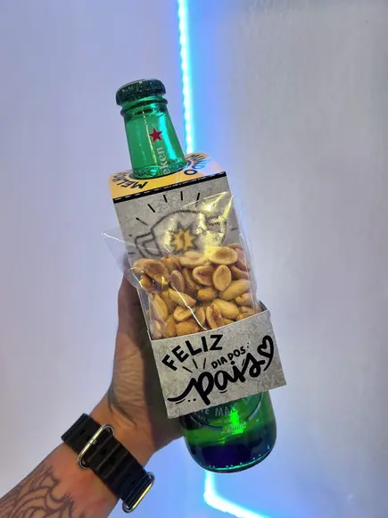 Tag Cartão para Garrafa Dia dos Pais