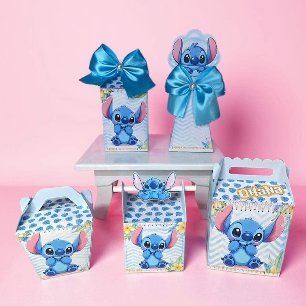 Kit Caixinhas Stitch