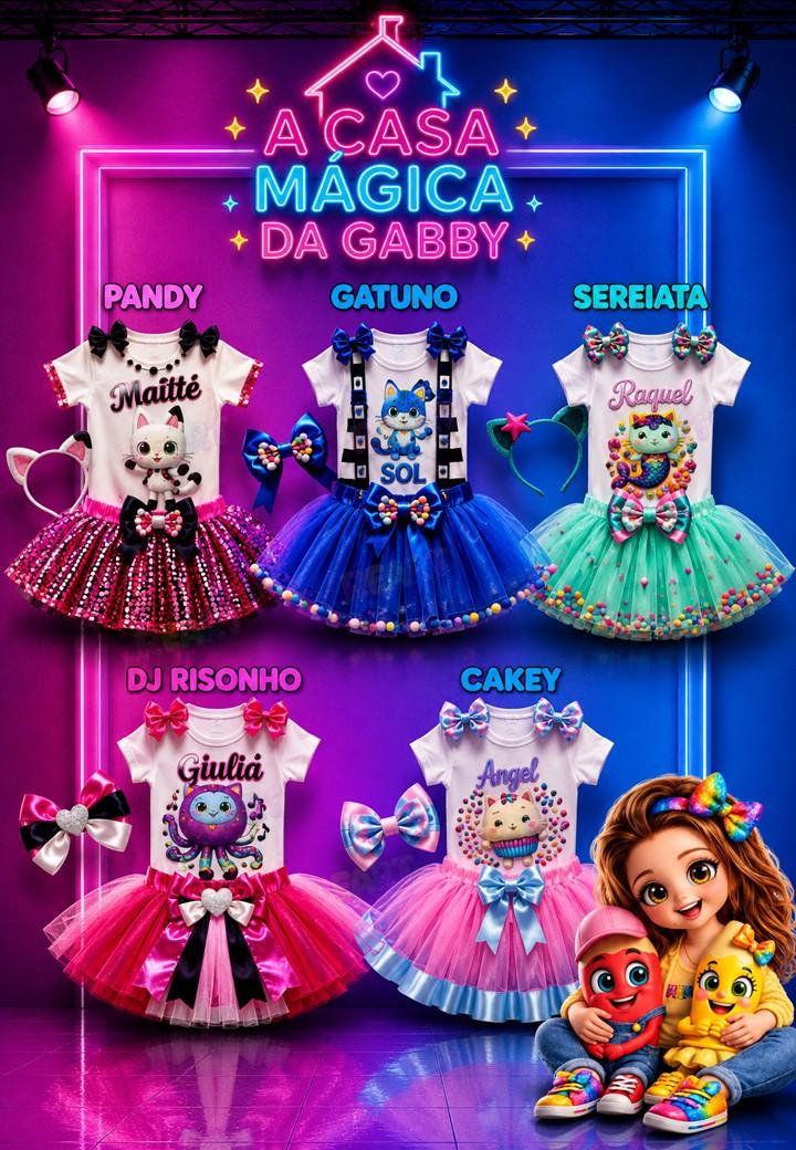 Fantasia A Casa Mágica da Gabby