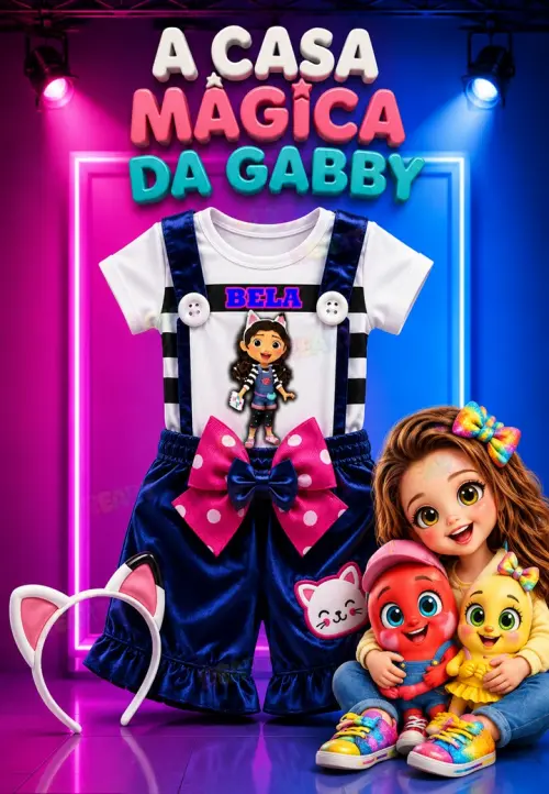 Fantasia A Casa Mágica da Gabby