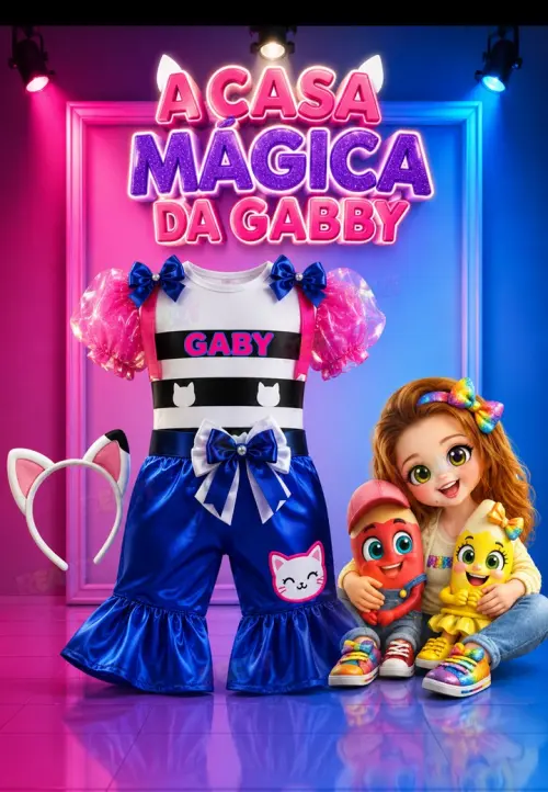 Fantasia A Casa Mágica da Gabby