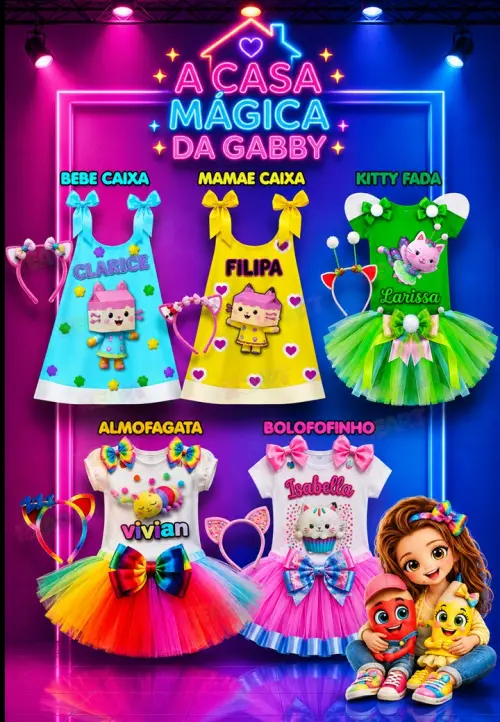 Fantasia A Casa Mágica da Gabby
