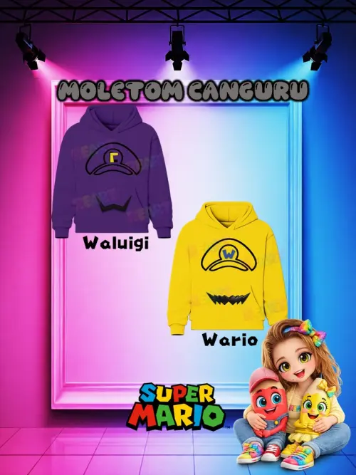 Moletom Super Mário Brós