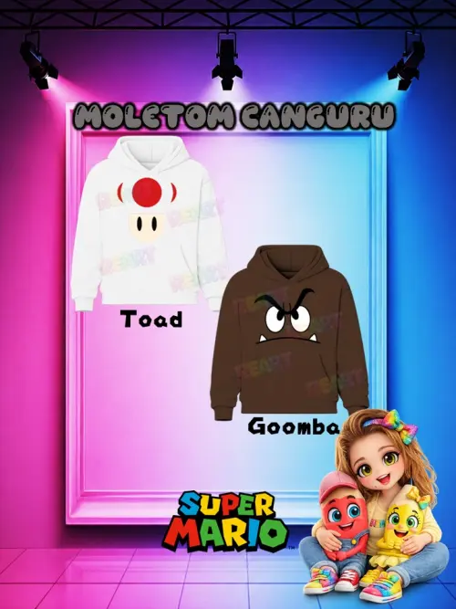 Moletom Super Mário Brós