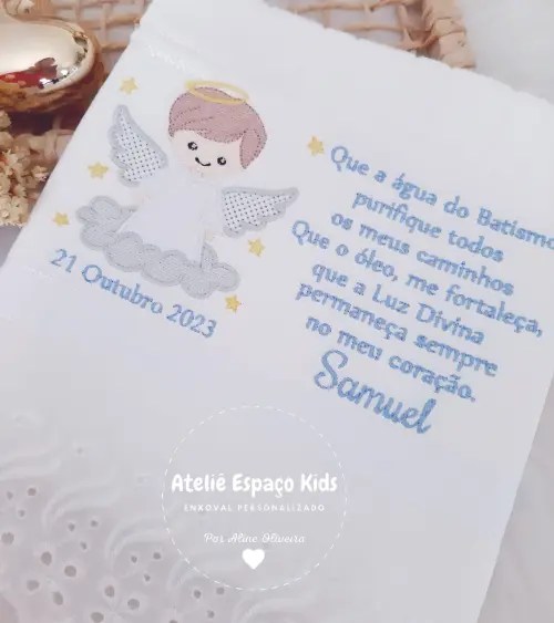 Toalhinhas para Batizado