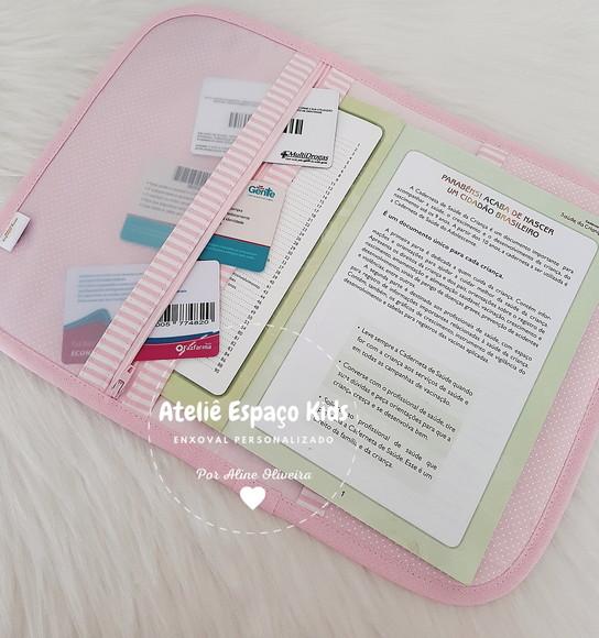 Capa Para Caderneta De Vacinas