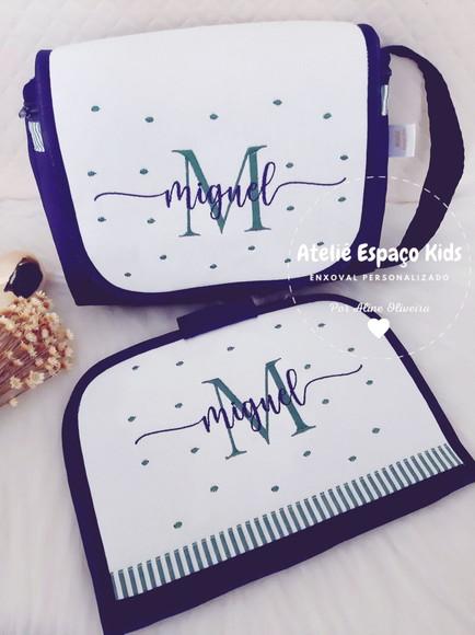 Capa para Caderneta de Vacinas e Necessaire do Bebê