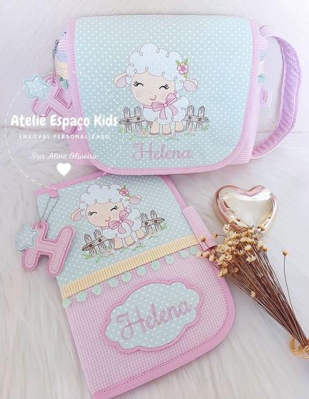 Capa para Caderneta de Vacinas e Necessaire do Bebê