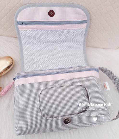 Capa para Caderneta de Vacinas e Necessaire do Bebê
