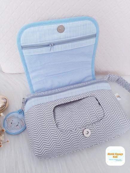Capa para Caderneta de Vacinas e Necessaire do Bebê