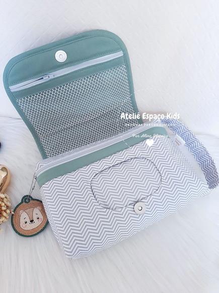 Capa para Caderneta, Necessaire do Bebê e Farmacinha P