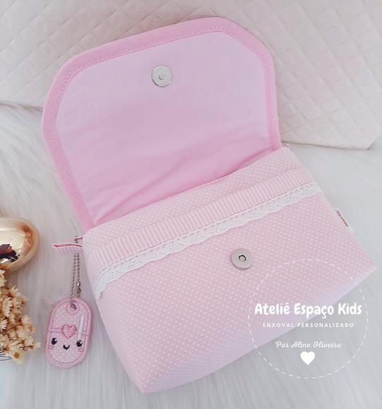 Capa para Caderneta, Necessaire do Bebê e Farmacinha P