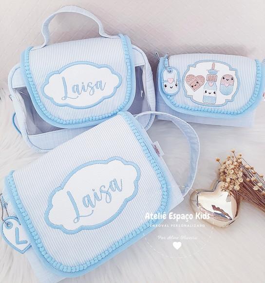 Maletinha Lili, Farmacinha P e Necessaire do Bebê