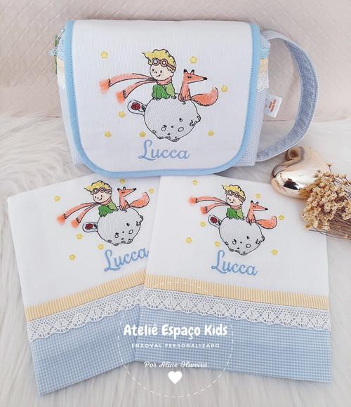 Necessaire do Bebê e Fralda de Boca e Passeio