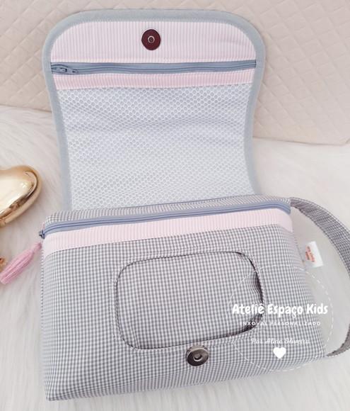 Necessaire do Bebê, Capa para Caderneta e Necessaire Básica