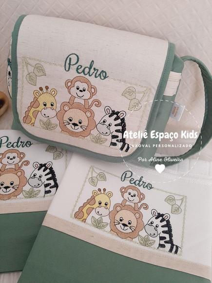 Necessaire do Bebê, Fralda Passeio e Toalhinha de Boca