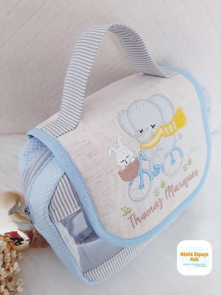 Necessaire Maletinha Lili e Capa para Caderneta de Vacinas