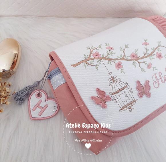 Toalha de Banho, Necessaire do Bebê e Fralda Passeio