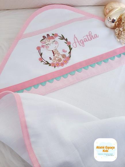 Toalha Fralda com Capuz