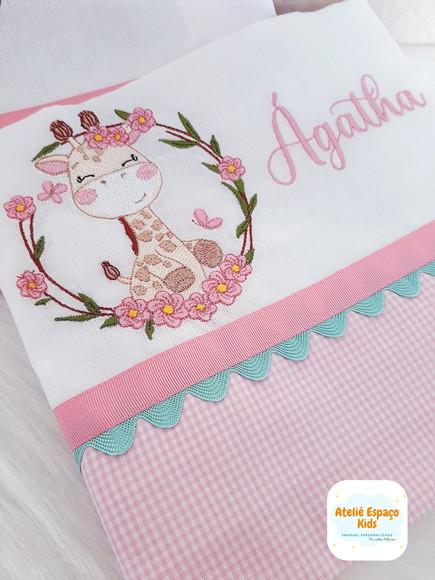 Toalha Fralda com Capuz e Fraldas de Boca