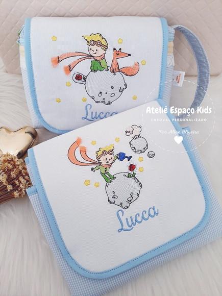 Trocador Portátil e Necessaire do Bebê