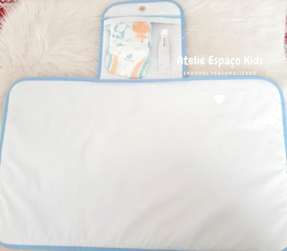 Trocador Portátil e Necessaire do Bebê
