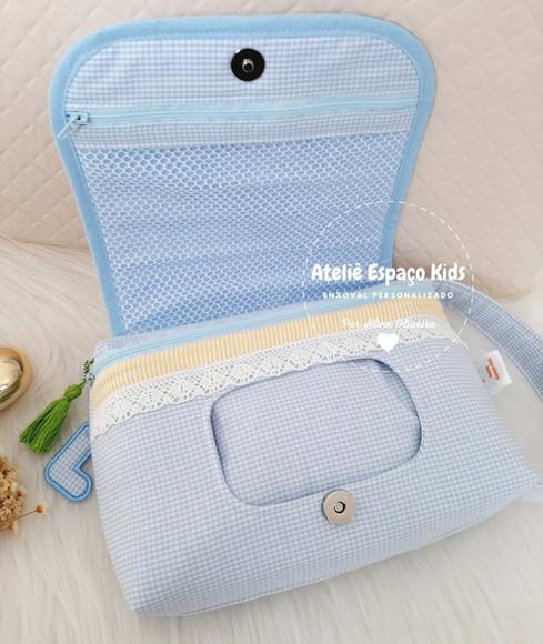 Trocador Portátil e Necessaire do Bebê
