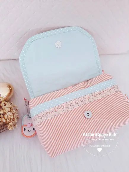 Capa Caderneta de Vacinas, Necessaire do Bebê e Farmacinha P