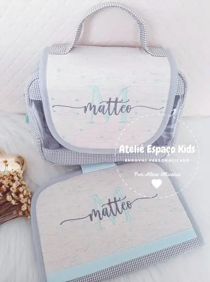 Capa para Caderneta de Vacinas e Maletinha Lili Multiuso